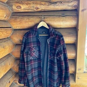3 Lightweight Fleece Plaid Jackets